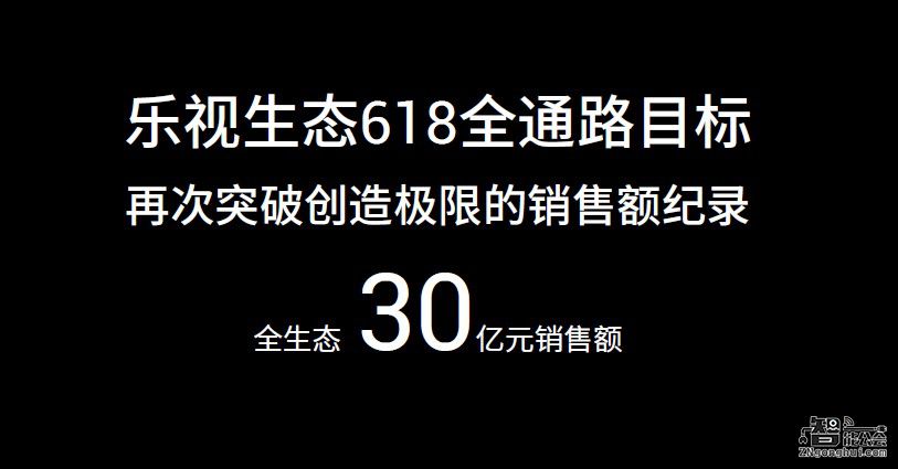 目标30亿元！乐视生态6.18要玩毁灭式营销  智能公会