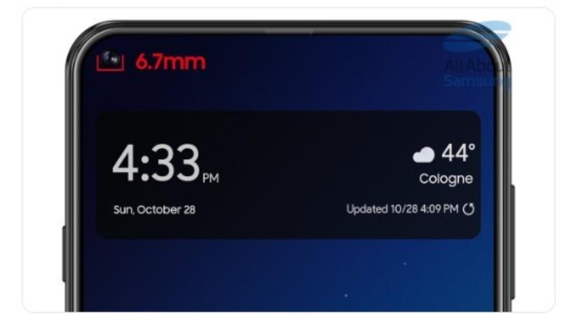 三星S10最新爆料：搭载屏下镜头 屏占比全面提升 智能公会