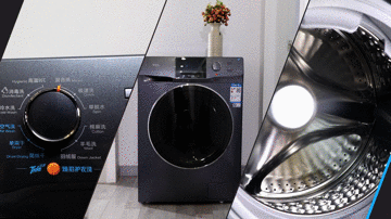 护衣洗空气洗消毒洗以及烘干 你能想到的功能这台洗衣机全都有 智能公会