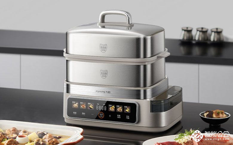 厨房效率革新者：九阳高温速蒸电蒸锅GZ05体验评测 智能公会