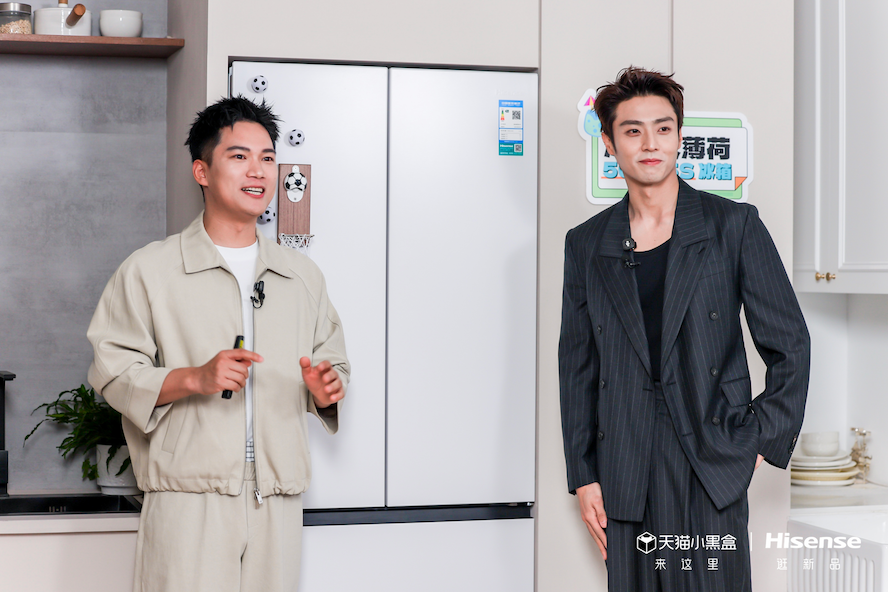 海信大薄荷509 E5S冰箱亮相 陈靖可解锁世界杯看球新搭档 智能公会
