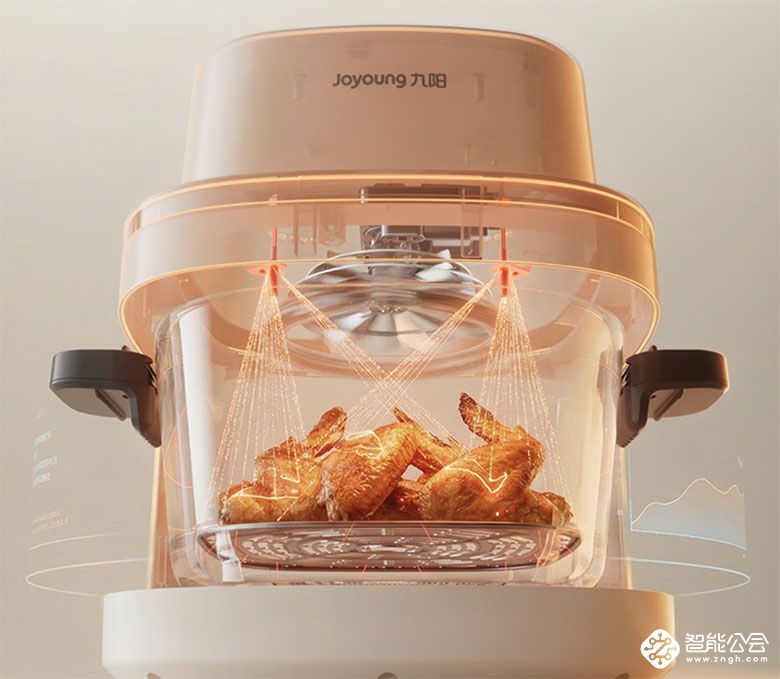 九阳太空旗舰空气炸锅1代UL2103：开启厨房安全美味新纪元 智能公会