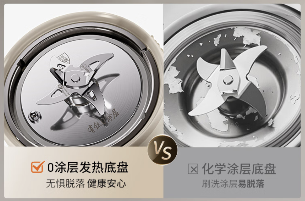 九阳有钛0涂层破壁机PL3B50，用一杯丝滑豆浆唤醒清晨 智能公会